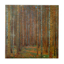 Azulejo Gustav Klimt - Bosque Pino de Tannenwald