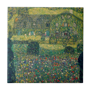 Azulejo Gustav Klimt - Casa de campo junto al Attersee