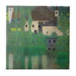 Azulejo Gustav Klimt - Castillo de Agua<br><div class="desc">Castillo del Agua - Gustav Klimt,  Oil on Canvas,  1908</div>