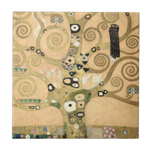 Azulejo Gustav Klimt - El Árbol de la Vida, Friso Stoclet