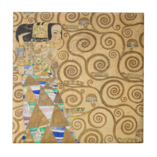Azulejo Gustav Klimt - Expectación, Friso Stoclet