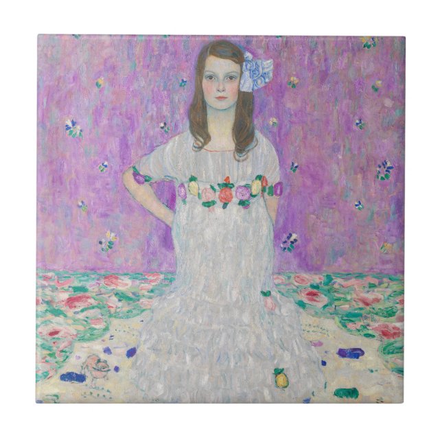 Azulejo Gustav Klimt - Mada Primavesi (Frente)