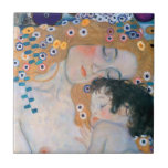 Azulejo Gustav Klimt - Madre e hijo<br><div class="desc">Madre e hijo (detalle de las tres edades de la mujer) - Gustav Klimt,  Oil on Canvas,  1905</div>