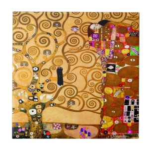 Azulejo Gustav Klimt Tree of Life