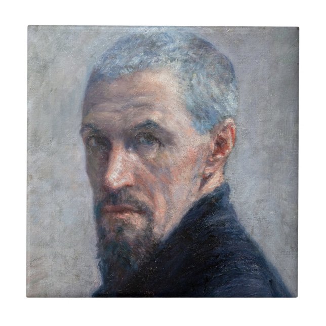 Azulejo Gustave Caillebotte - Autorretrato (Frente)
