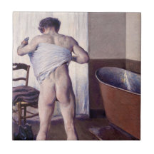 Gustave Caillebotte - Hombre en su baño