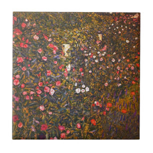 Azulejo Gustavo Klimt //Italenische Gartenlandschaft