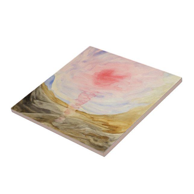 Azulejo Gusten in the Underworld por Hilma af Klint (Lado)