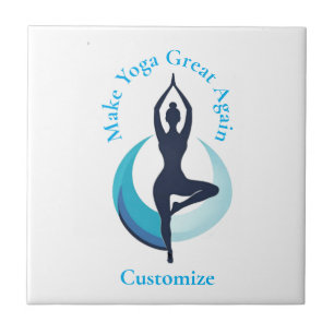 Azulejo Hacer que el yoga sea grande de nuevo Thunder_Cove