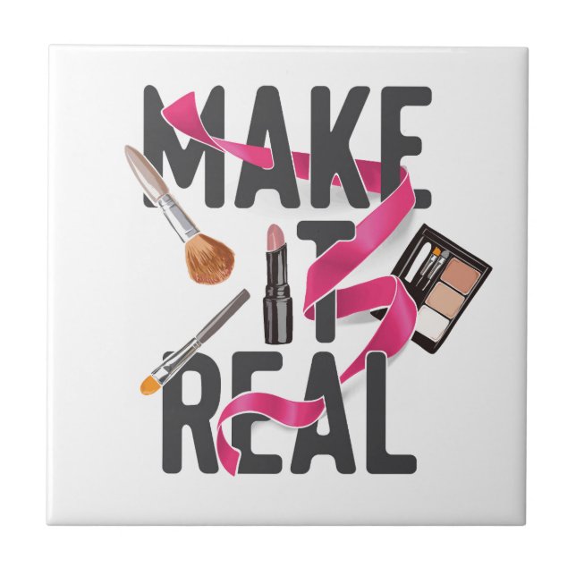 Azulejo Hacerlo realidad (Frente)