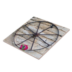 Azulejo Haciendo Carteles.