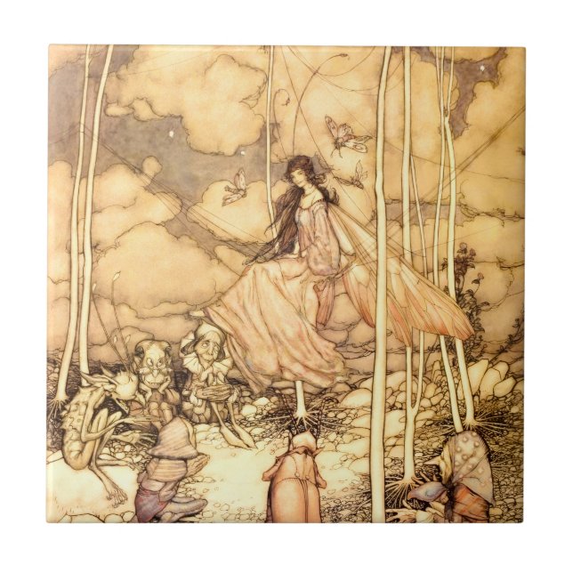 Azulejo Hada Arthur Rackham (Frente)