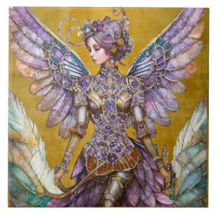 Azulejo Hada de Azúcar Enjoyada