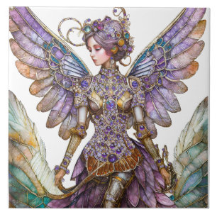 Azulejo Hada de Azúcar Enjoyada