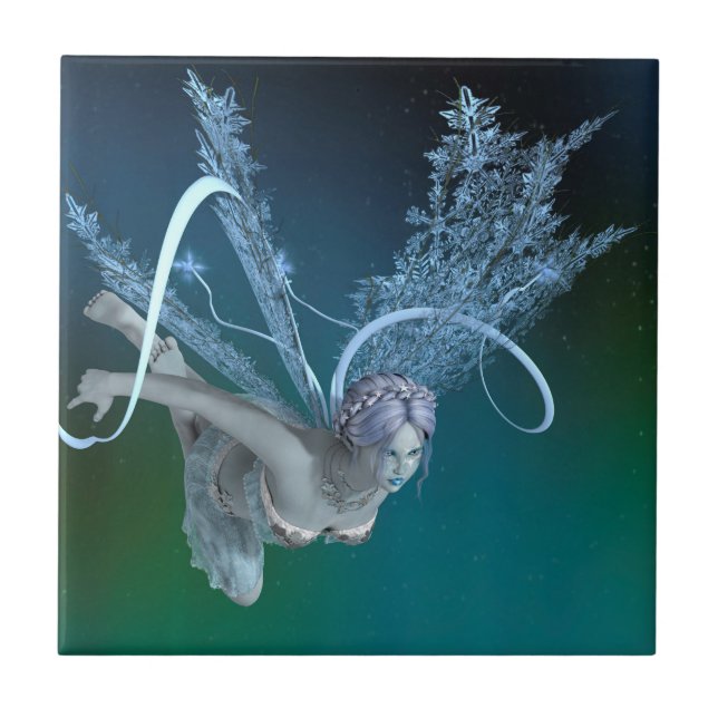 Azulejo Hada de Invierno (Frente)