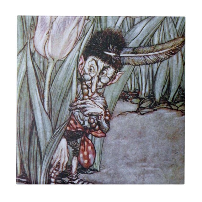Azulejo Hadas de jardín (Frente)