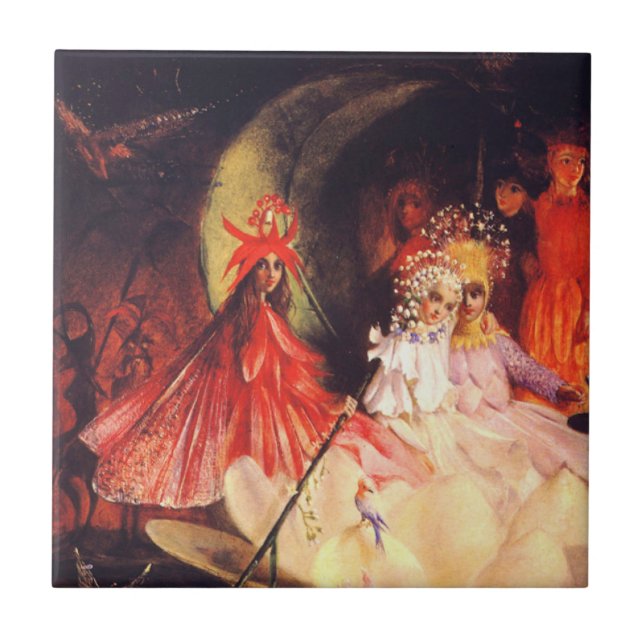 Azulejo Hadas de Verano (Frente)