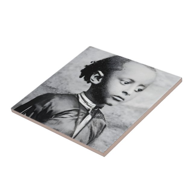 Azulejo Haile Selassie Ethiopia Rasta Jah Rastafari Reggae (Lado)