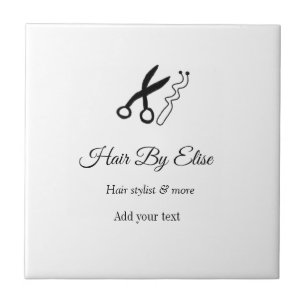 Azulejo Hair mediante la adición de nombre de contacto inf