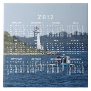 Azulejo Halifax Harbour Calendar Tile
