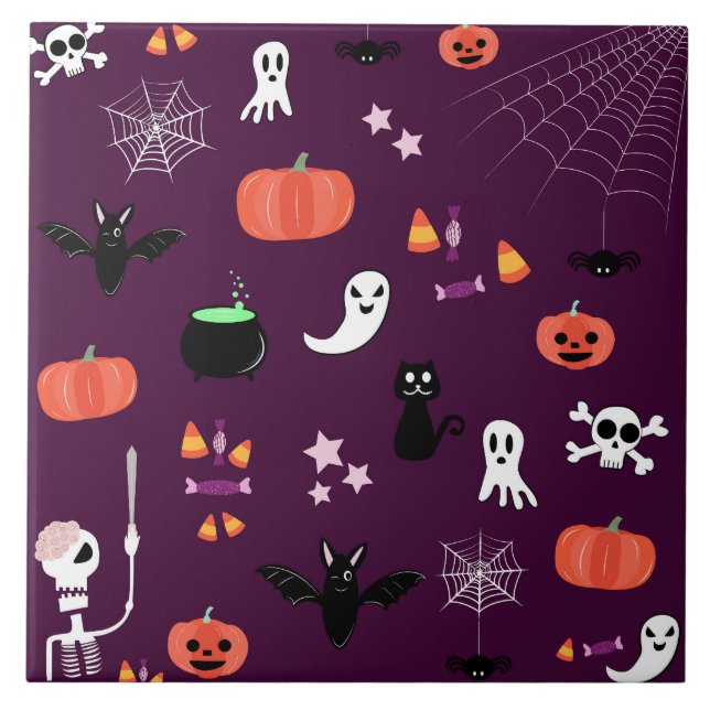 Azulejo Halloween (Frente)