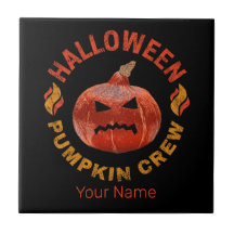 Halloween Calabaza Cara de vestimenta retro Acción