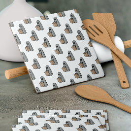 Azulejo Halloween, Gris Fantasma, Truco O Tratamiento, Boo