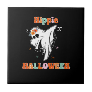 Azulejo Halloween hippie