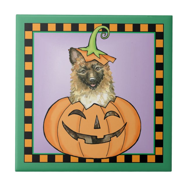 Azulejo Halloween Laekenois (Frente)