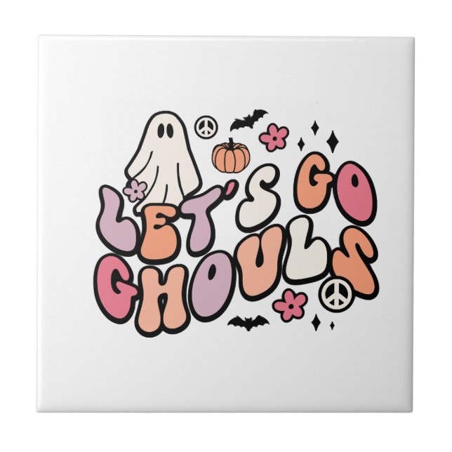 Azulejo Halloween Retro (Frente)