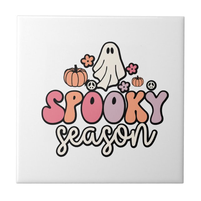 Azulejo Halloween Retro (Frente)