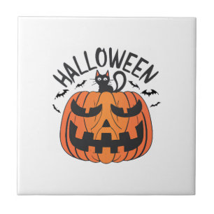 Azulejo Halloween vintage