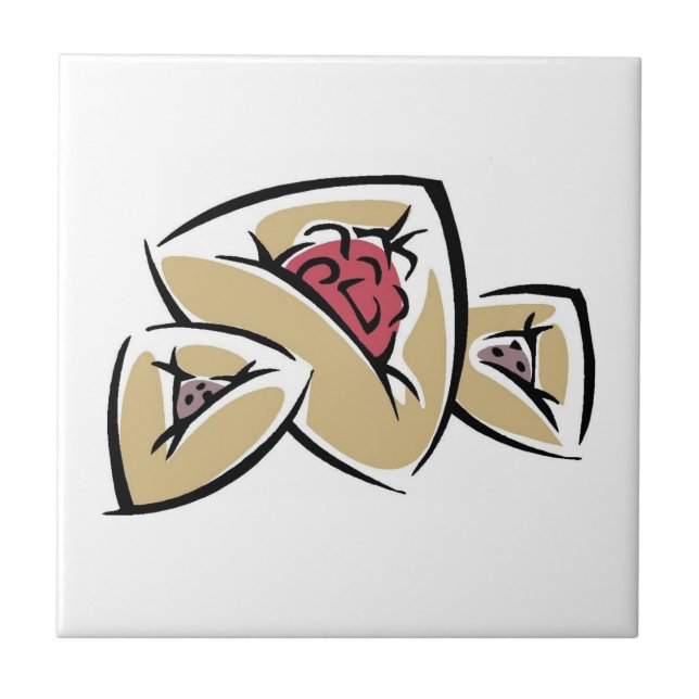 Azulejo Hamantashen (Frente)