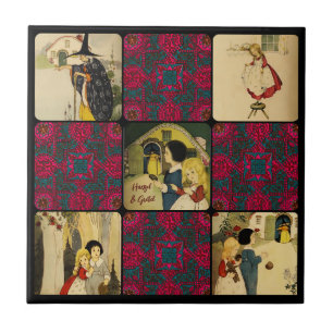 Azulejo Hansel y Gretel Collage Ceramic Tile