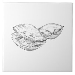 Azulejo Happy As A Clam Tile