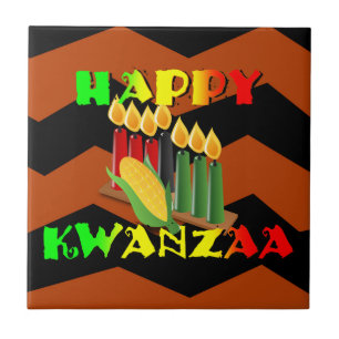 AZULEJO HAPPY KWANZAA