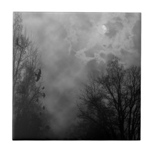 Azulejo Haunted Gothic Sky