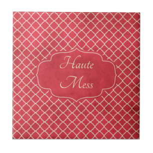 Azulejo Haute Mess Funny