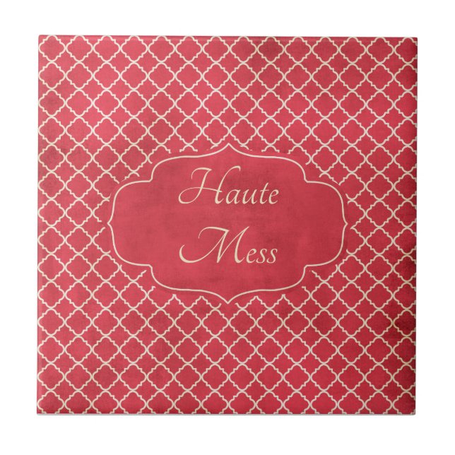 Azulejo Haute Mess Funny (Frente)