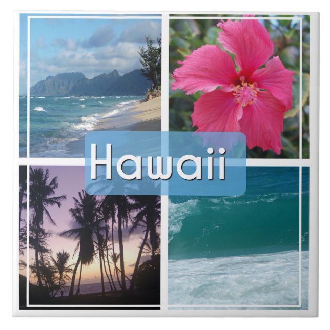 Azulejo Hawaii Seascape (Frente)