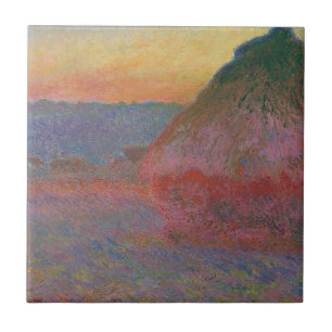 Azulejo Haystacks (por Claude Monet)
