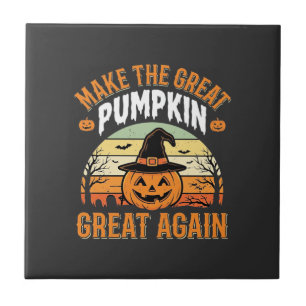 Azulejo Haz Que La Calabaza Sea Grande De Nuevo Diseño De