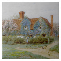 Helen Allingham Buckinghamshire House en Penn Stre