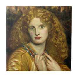 Azulejo Helen de Troy (de Dante Gabriel Rossetti)