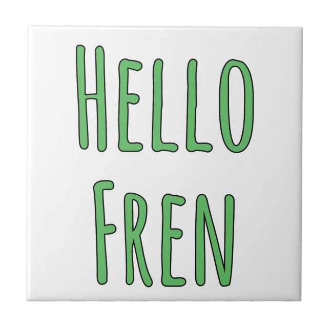 Azulejo Hello Fren (Frente)