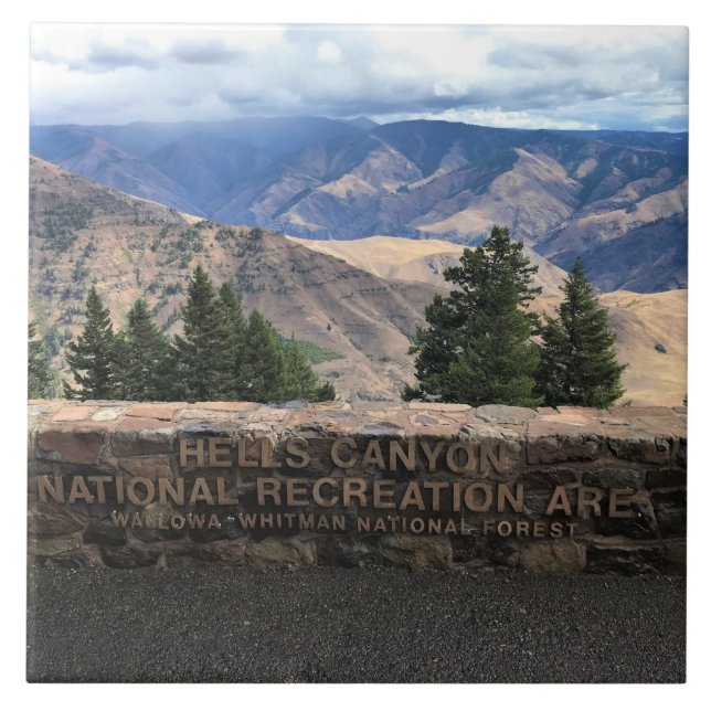 Azulejo Hells Canyon Scenway, OR (Frente)
