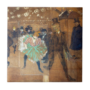 Azulejo Henri de Toulouse-Lautrec - Baile en el Rouge