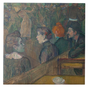 Azulejo Henri de Toulouse-Lautrec - Moulin de la Galette