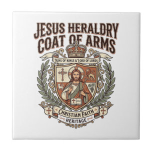 Azulejo Heráldica de Jesús Escudo de Armas Heráldica de Je