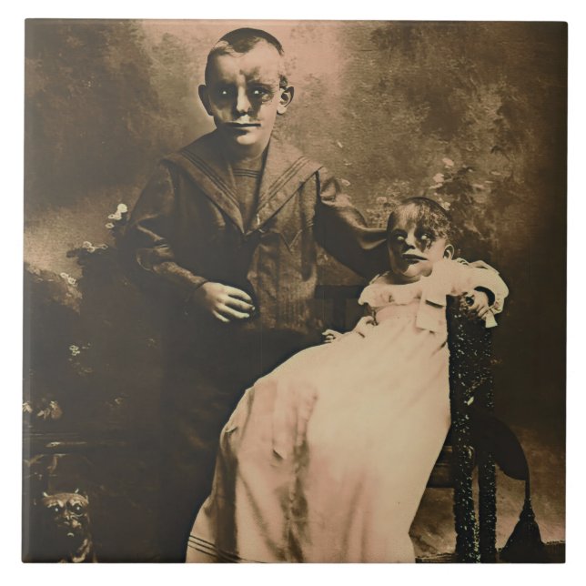 Azulejo Hermanos Zombie (Frente)